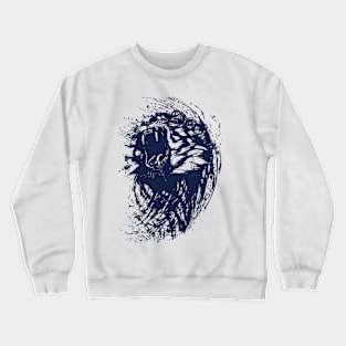 Roar Rough Lion Crewneck Sweatshirt